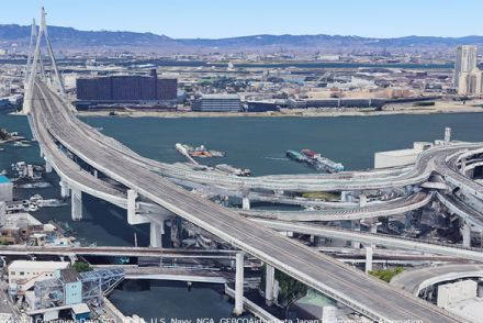 阪神高速「車線増やしました」 大阪市街－湾岸ルートの“今後混みそうなところ”にピンポイント対策