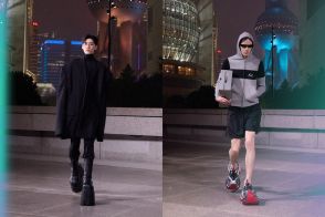 バレンシアガのデムナが語る、上海でのデビューランウェイとラディカルな“摩天楼”ブーツ【2025年スプリングコレクション】