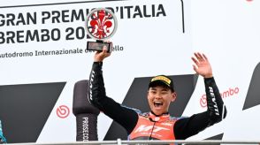 【MotoGP】山中琉聖81戦目での初表彰台に感極まる　Moto3決勝で古里太陽も4位