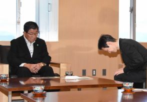 JR東海社長が岐阜県知事に謝罪　リニア工事による水位低下で