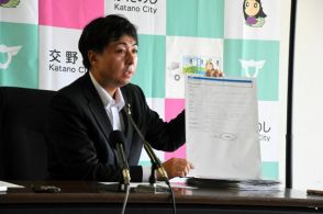 「強権的だ」大阪府の万博意向調査に抗議　交野市が関連グッズを撤去
