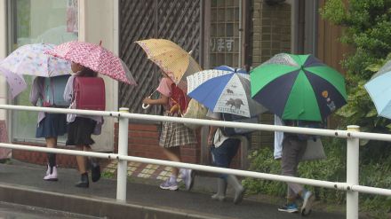 雨の日の“通学ラッシュ渋滞”　傘をさした集団登校の子どもが「長い1列」に　車道で立ち止まってしまうことも…どうする?