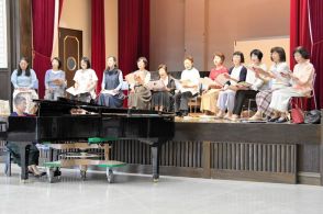 心に染みる歌声を　２２日、郡山女声合唱団６０周年コンサート　団員、練習に熱　福島県郡山市