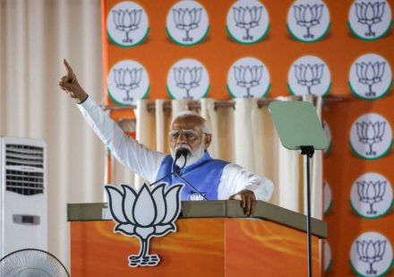 ＜14億の選択＞インド総選挙、モディ政権3期目へ　BJP単独過半数を割り込む可能性