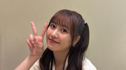 “まるでドラえもんの世界” ももクロ佐々木彩夏　お団子片手に土管に寝そべりパシャリ「可愛いジャイアンだ」の声も