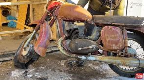 ボロボロの“1960年代ヴィンテージバイク”が……　新品のようによみがえるレストアに「とても美しいですね」「素晴らしいバイク」などの声