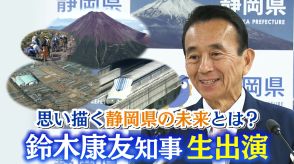 鈴木康友 知事に聞く！本当に必要？浜松市の野球場「ドームにして多目的にすることで採算性あがる」静岡