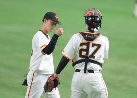 【巨人】山崎伊織が序盤苦しみながらも５勝目　杉内俊哉投手チーフコーチ「是が非でも５回投げ切れ！と思いながら」