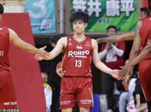 B2奈良の笠井康平が福島へ移籍…今季53試合出場のPG「成長することができた」