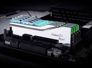 G.Skill、高級感のある鏡面仕様ヒートシンクを備えたデスクトップ向けDDR5メモリ