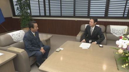 JR東海の丹羽社長が静岡県の鈴木知事と初めて面会　リニア中央新幹線の静岡工区をめぐり