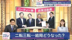 二転三転…政治資金規正法の改正案　「10年後の公開」透明性は大丈夫？