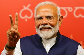 インド与党連合に支持、8日にも新政権発足　モディ首相3期目へ