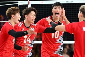 日本、ドイツを破り5勝目　バレーボール・ネーションズリーグ男子