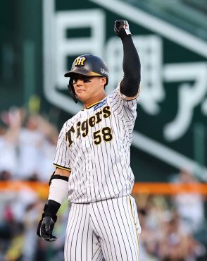 【阪神】光り輝いた前川右京、プロ初２番で先制打　“大根切り”進塁打に好機広げる四球も