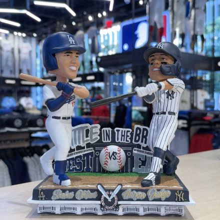 ボブルヘッドで「大谷VSジャッジ」MLBストア限定販売