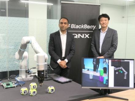 QNXはROS 2ベースの産業用ロボットの商用化に最適、BlackBerryがアピール