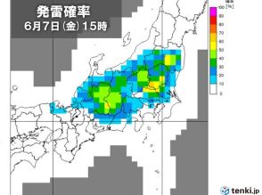 今日6日は九州や四国　7日は関東甲信や東北などで急な雷雨　雷に遭遇した時は?