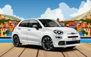 フィアット、77台限定車「500X Sport＋」 フロアマットやドラレコなどを装備しつつベースより5万円低い価格を設定