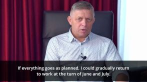 銃撃されたスロバキア首相がSNSで「うまくいけば6月中に仕事に復帰できるだろう」とビデオメッセージ