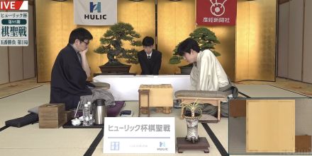 藤井聡太棋聖のペースで白熱の終盤戦へ！山崎隆之八段は持ち前の“逆転術”炸裂なるか！？/将棋・棋聖戦五番勝負第1局