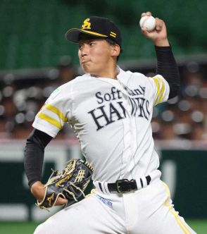 ソフトバンクドラ1・前田悠　本拠地での2軍戦で6回無失点「1日でも早く上がりたい気持ちに」