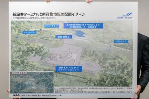 成田空港が構想中の第4ターミナル（T4）のイメージを発表