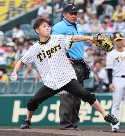 【阪神】タレント・陣内智則が始球式でノーバン投球　苦しむ虎に熱烈エール