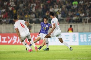 【日本代表】中村２ゴール、堂安に小川も2ゴール！ミャンマーに５－0大勝　5勝全勝で首位突破