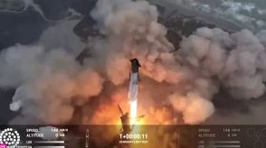 スペースXの大型宇宙船「スターシップ」4回目の打ち上げ試験で機体の地球帰還に初めて成功