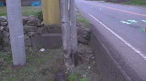 軽乗用車が電柱に衝突 運転の73歳女性が死亡 県道「笛吹ライン」山梨県