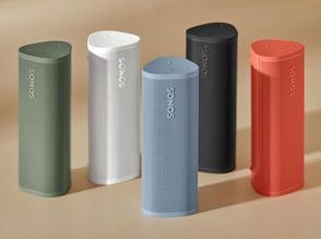 Sonos、操作性を向上した小型Bluetoothポータブルスピーカー「Sonos Roam 2」