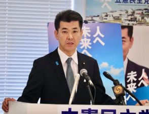 立民・泉代表 蓮舫氏街頭演説への「事前運動」指摘の声に「法律を守って活動していくに尽きる」