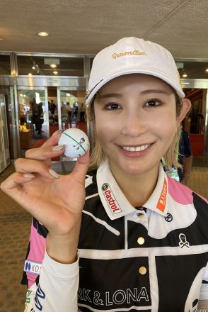 ゴルフ歴31年で初めてボールに線を書いた 金田久美子が6位ターン