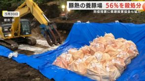 豚熱の養豚場の５６％に当たる９９５９頭を殺処分　人には感染せず肉は流通せず＜岩手・洋野町＞