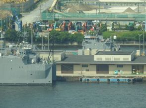 横浜ノース・ドックに新たな揚陸艇２隻配備か　監視する市民団体は「約束反故」と批判　