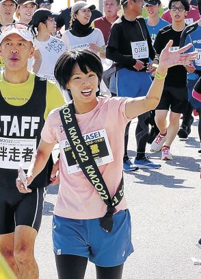 「野獣ママ」と一緒に走ろう　１０月２７日「ファンラン」、松本薫さん初参加