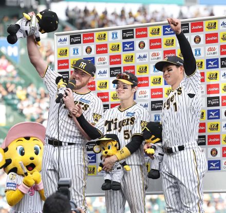 【阪神】来日初完投のビーズリー「タイガースファーンズ、明日も勝つバイ」／一問一答