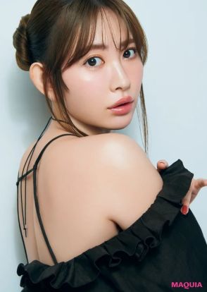 小嶋陽菜さん「日本の夏が大好き♡」。夏は“みかんオレンジ”カラーのメイクででとことんヘルシーに！