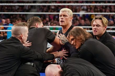 【ＷＷＥ】王者コーディ・ローデス　完全決着「アイ・クイット・マッチ」でＡＪスタイルズと激突へ