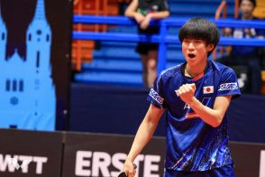 戸上隼輔が張本智和をフルゲームで破り決勝進出！日本男子頂上決戦を制す【卓球 WTTザグレブ】