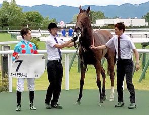 【京都５Ｒ】新種牡馬ナダル産駒が連日の勝利　ポートデラメールに団野大成騎手「上積みは十分あります」