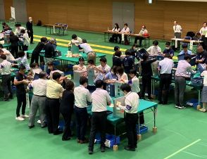 【速報】福知山市長選挙　開票始まる