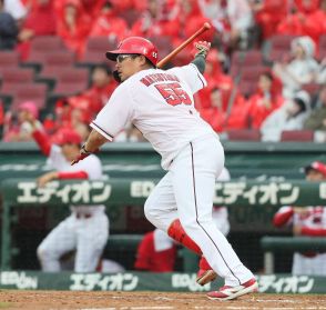 広島・松山竜平、決勝打に「鹿児島のばあちゃん、天国のじいちゃん、俺、やったよー！」チームは首位キープ