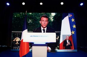 仏大統領、下院解散総選挙を発表　欧州議会選で極右に大敗見通し