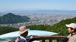 日課にできる登山、街の中にある低山　百々ケ峰（岐阜市）登頂回数５０００回超の猛者も