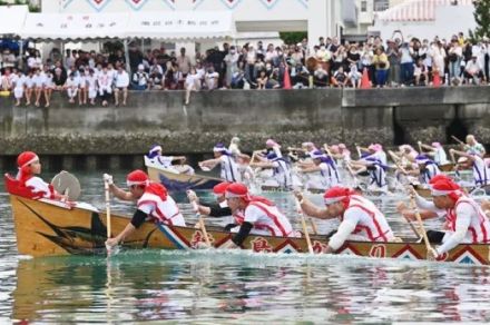 糸満ハーレー、新島が総合優勝　アヒル取りも実施、参加者に「首や羽をつかまない」同意書　沖縄