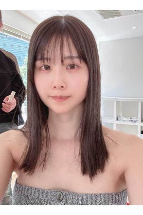 有村藍里、すっぴんからのビフォーアフター公開　激変ぶりに「別人や」「2枚目AIかなって」