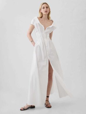 ギャップがアン・ハサウェイ着用の特注ホワイトシャツドレスを商品化　数量限定で発売