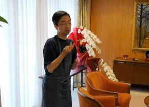 預けたコチョウラン11鉢　木村熊本県知事「回収終えた」　知事選の当選祝い